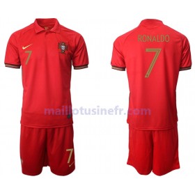 Maillot de Foot Portugal Cristiano Ronaldo 7 Domicile UEFA EURO 2020 - Enfant
